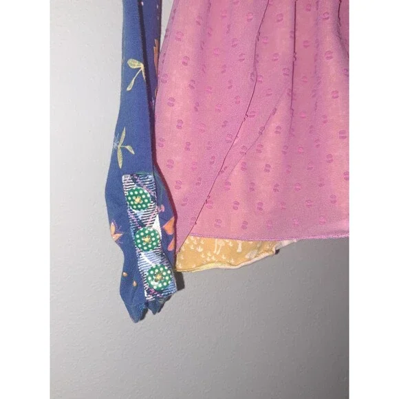 Matilda Jane QUIET CONTEMPLATION Top Swiss Dot Floral Make Believe - Picture 3 of 8